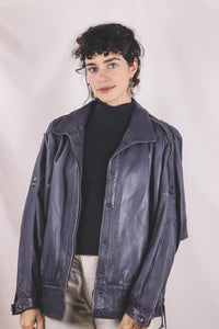 Ebba vintagenahkatakki