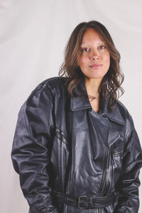 Dalia vintagenahkatakki