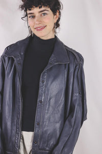Ebba vintagenahkatakki