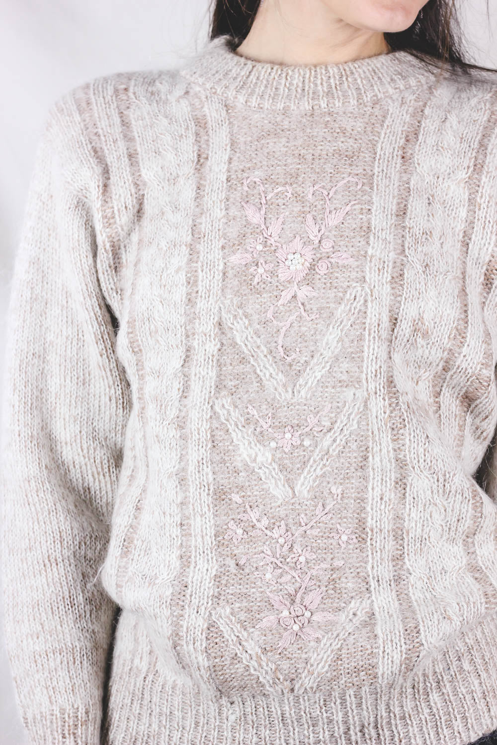 Nedda vintagemohairneule