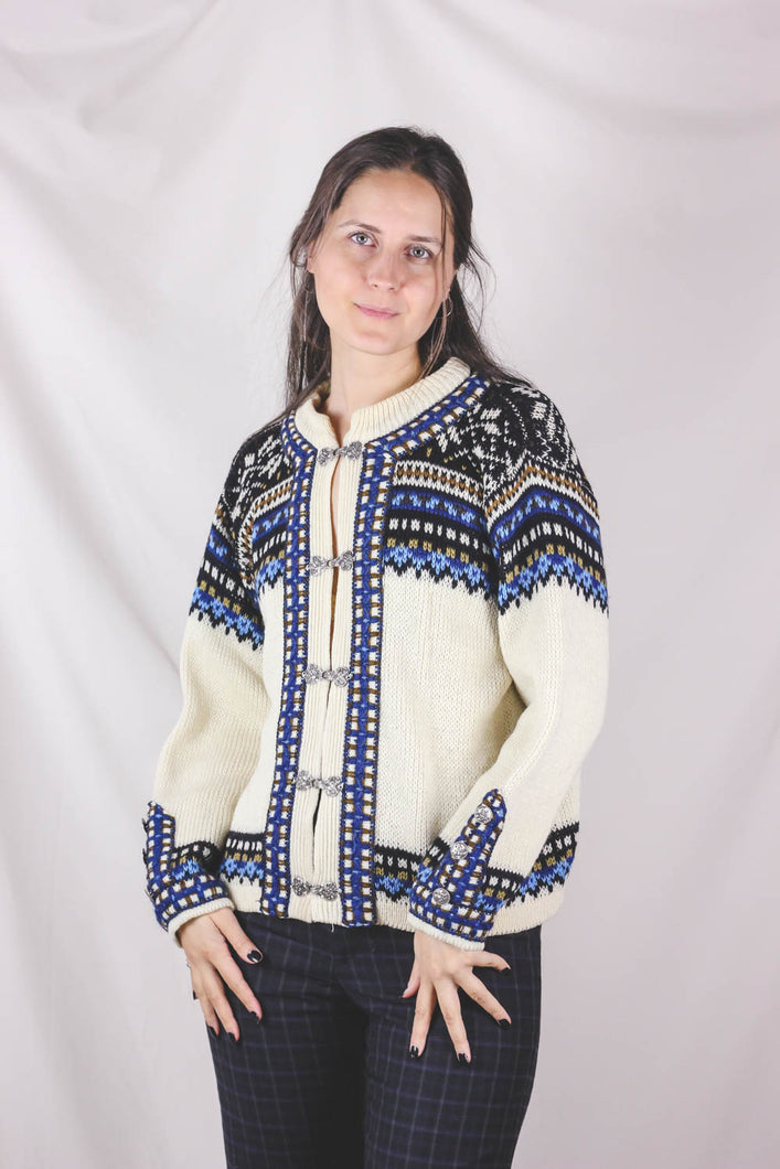 Alba norjalainen vintagevillaneule