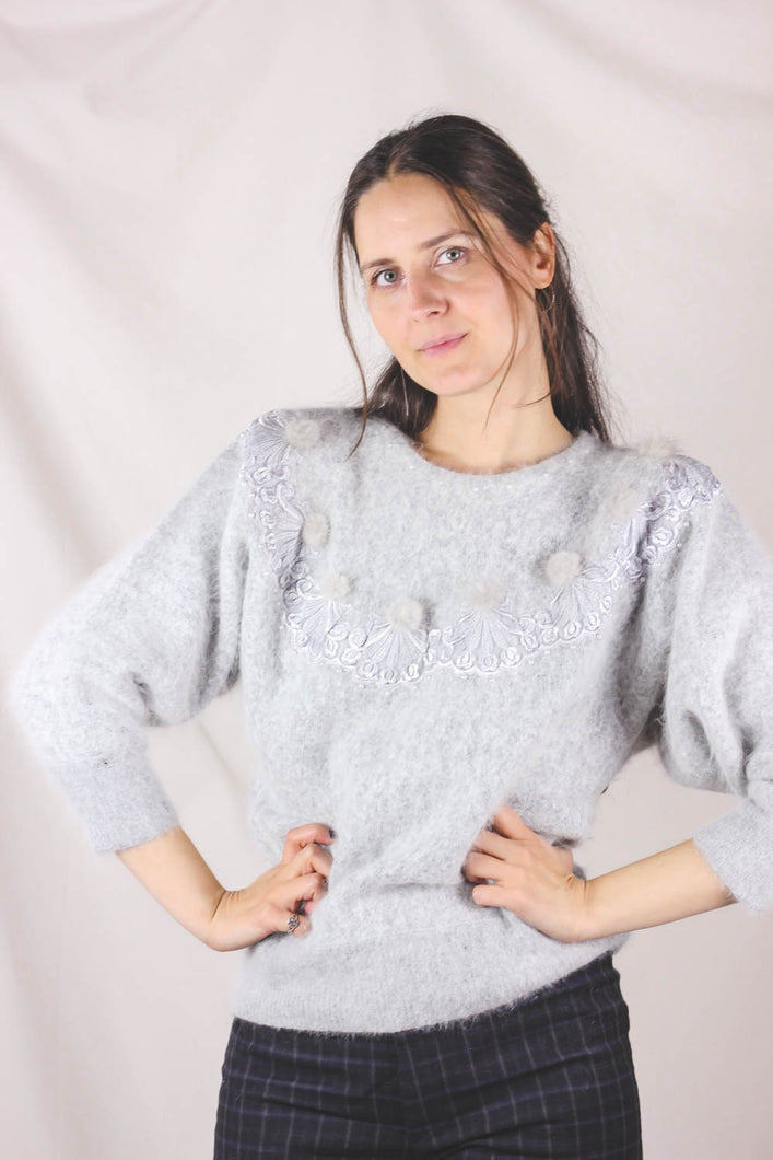 Rosali vintageangoraneule