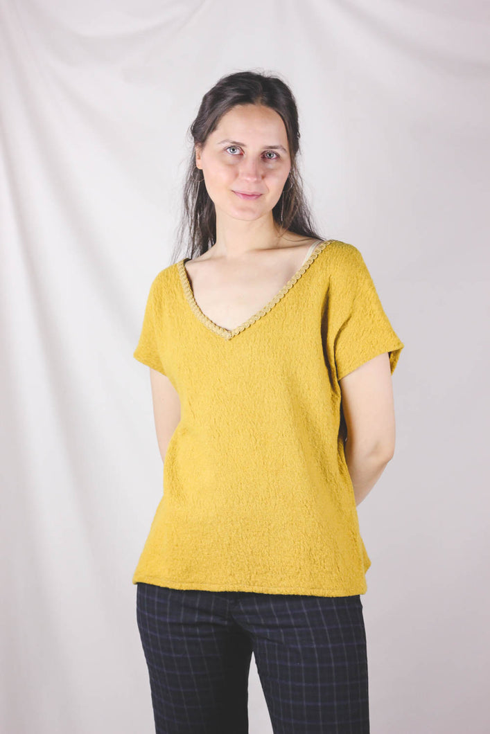 Helsa 70-luvun kotitekoinen neule