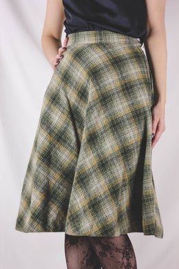 Evelina 60-luvun vintagevillakangashame