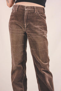 Leviksen 80-luvun vintagesamettihousut