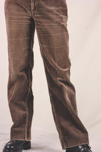 Leviksen 80-luvun vintagesamettihousut