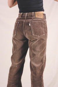 Leviksen 80-luvun vintagesamettihousut