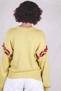 Polly vintage puuvillaneule