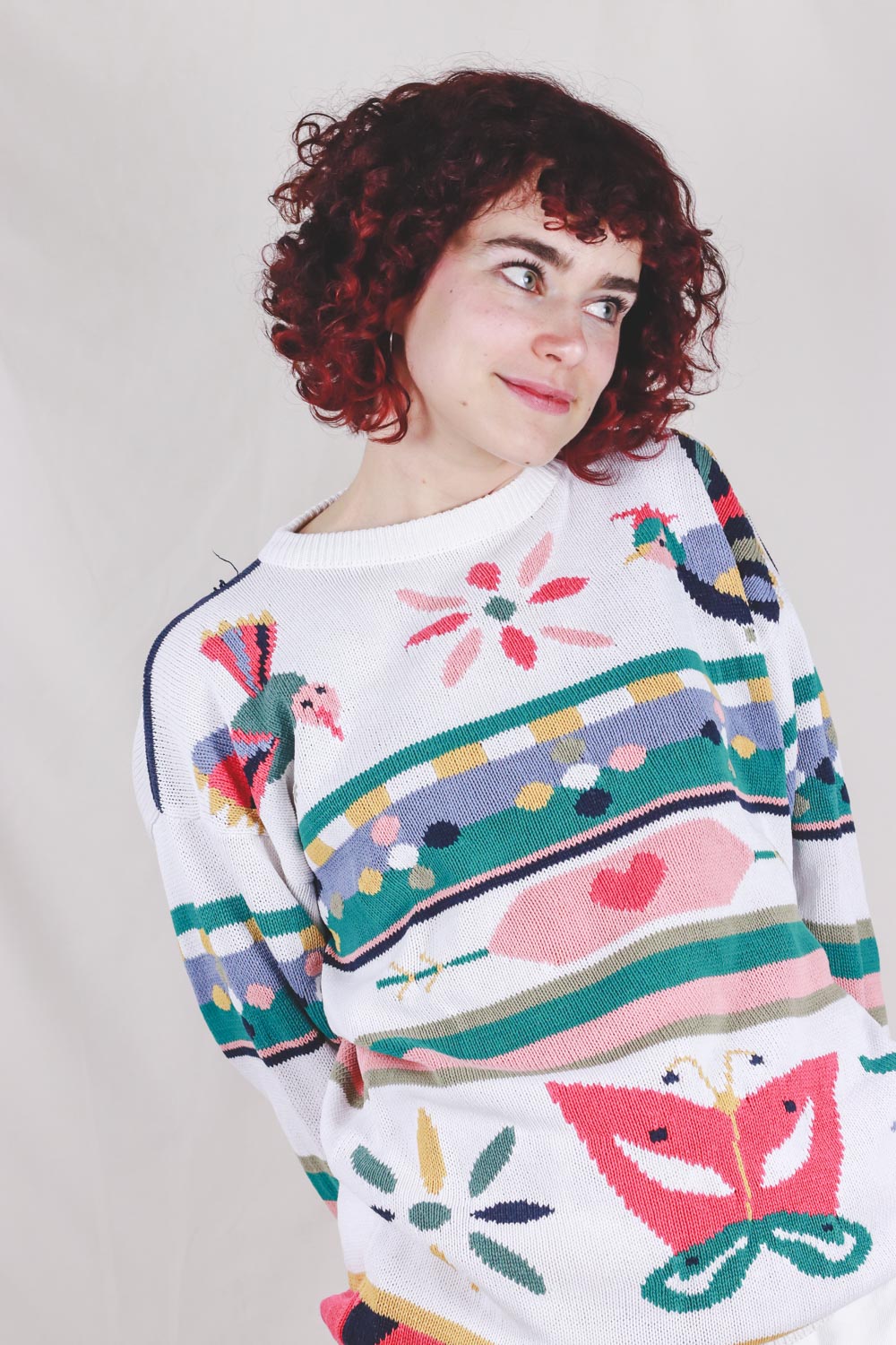 Peata vintage puuvillaneule