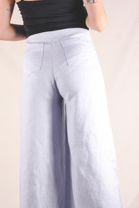 Blu vintagepellavahousut