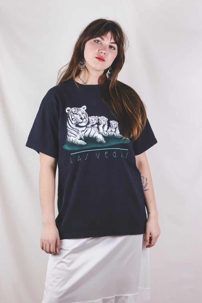 Vegas Tiger vintage t-paita