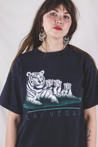 Vegas Tiger vintage t-paita