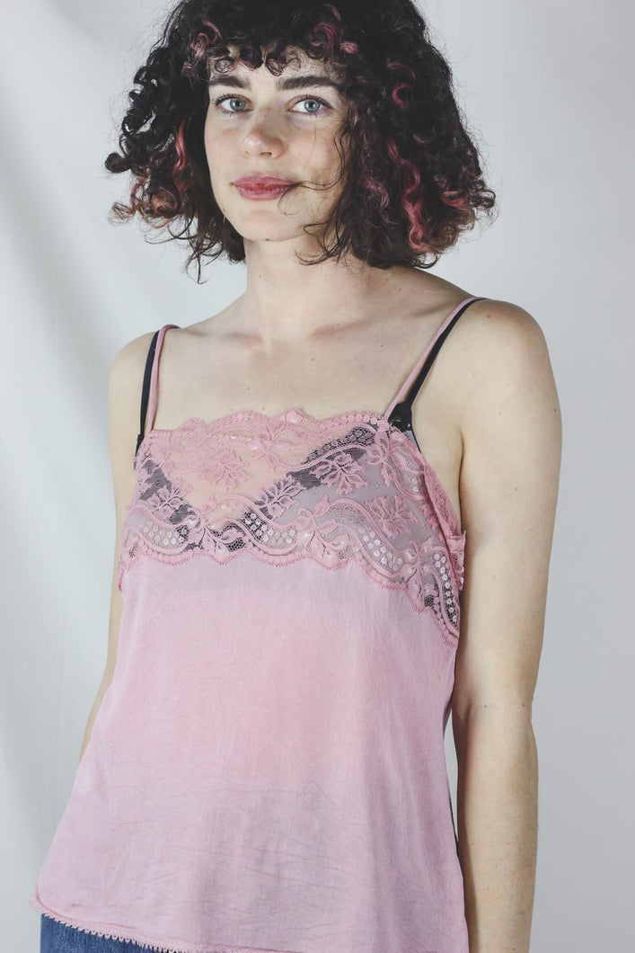 Alida vintagesilkkitoppi