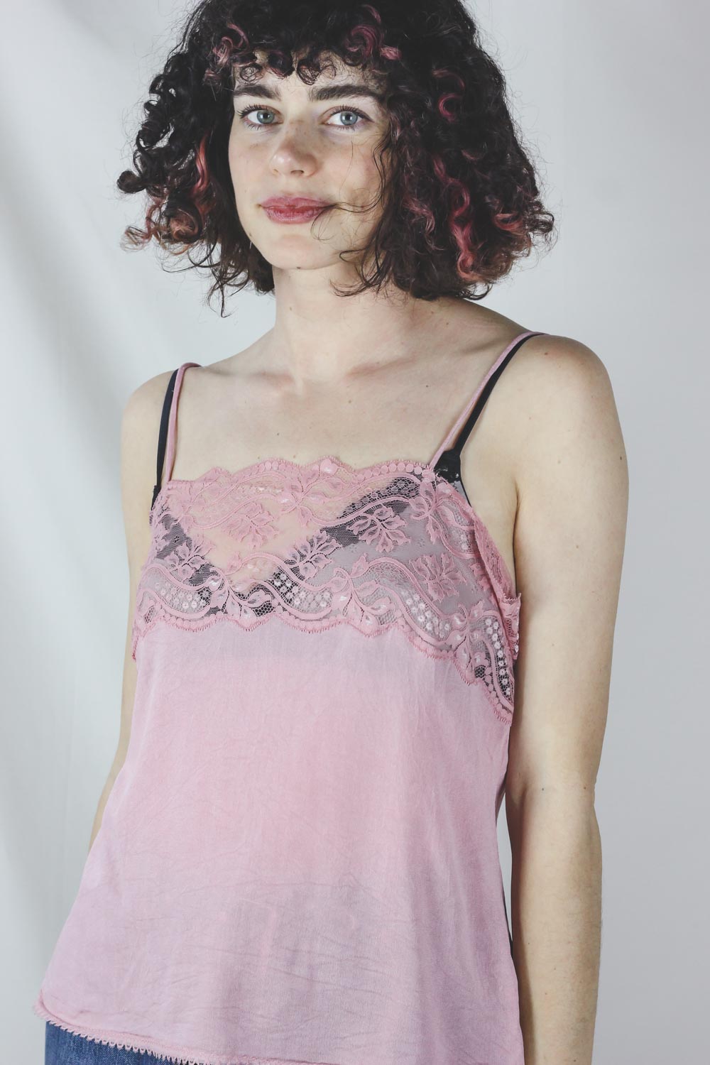 Alida vintagesilkkitoppi