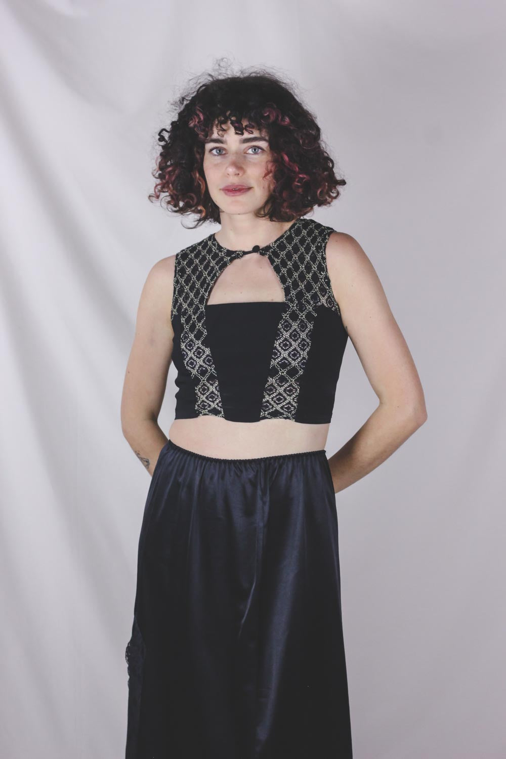 Elena ranskalainen vintagetoppi