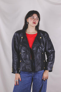 Helmina vintagenahkatakki