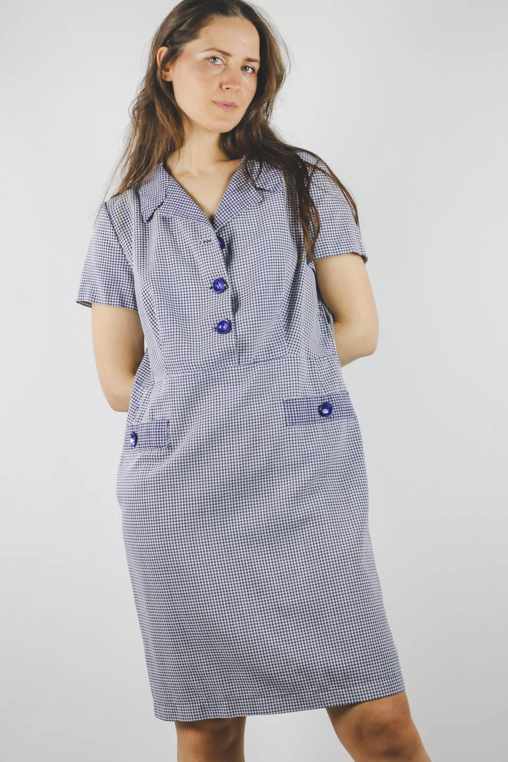 Zina 60-luvun vintagemekko