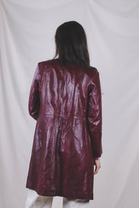 Joa vintagenahkatakki