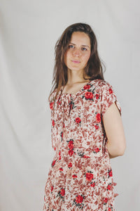 Mendi vintagekukkamekko