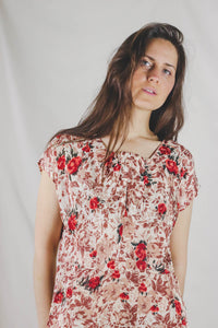 Mendi vintagekukkamekko