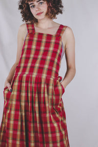Wiola vintageruutumekko