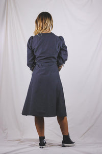 Beela 80-luvun vintagepallomekko