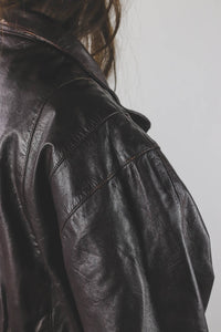 Rhona vintagenahkatakki
