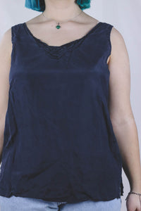 Irena vintagesilkkitoppi